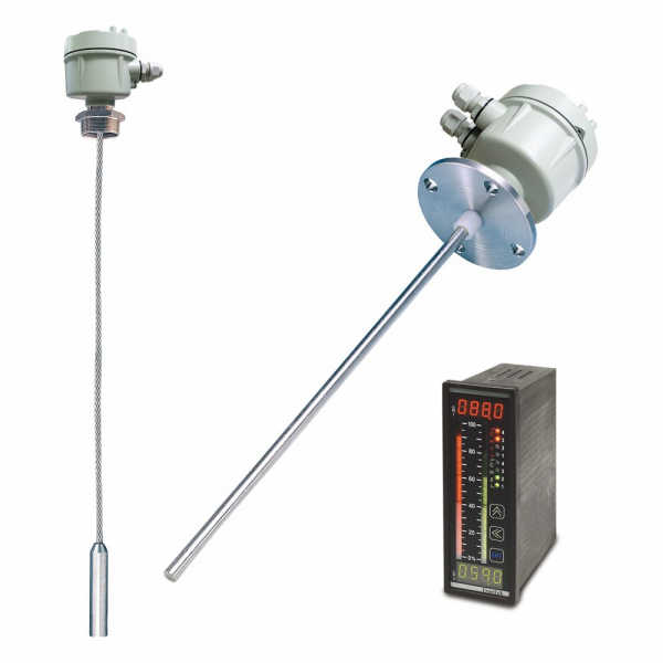 A LWS Soluções oferece aos clientes o transmissor de nível de admissão de RF, que calcula o nível do meio dentro do vaso de acordo com a teoria da capacitância.